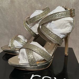 RSVP Gold Danica Heels